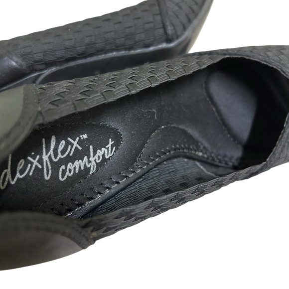 Dex Flex Comfort Open Toe High Heel Size 8 1/2 - Picture 6 of 8
